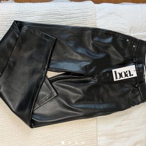 BECAUSE OF ALICE LEATHER PANTS